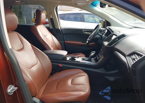 2015 Ford Edge Titanium z USA, uszkodzony, nr VIN 2FMPK4K96FBB85010